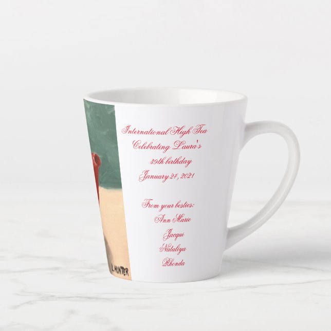 Taza De Café Latte Silencio latente (Derecha)