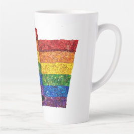 Taza De Café Latte Silencio latente