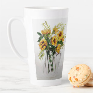 Taza De Café Latte Silencio latente de talla