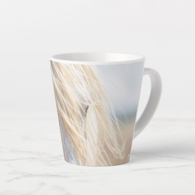 Taza De Café Latte Silvestre de lata de semental (Ángulo derecho)