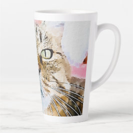 Taza De Café Latte Simba el Rey Rayado