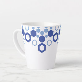 Taza De Café Latte Simetría escarada