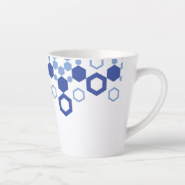 Taza De Café Latte Simetría escarada