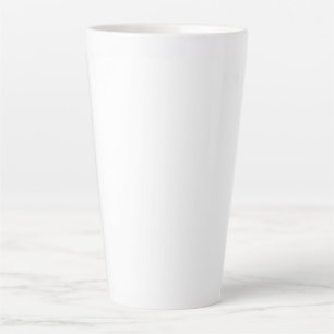 Taza De Café Latte Simple minimal elegante gracias elegante personali