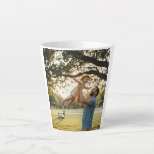 Taza De Café Latte Simple minimal elegante gracias elegante personali