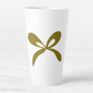 Taza De Café Latte Simple minimal elegante gracias elegante personali