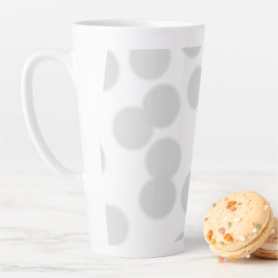 Taza De Café Latte simple mínimo añadir el texto monograma foto cof
