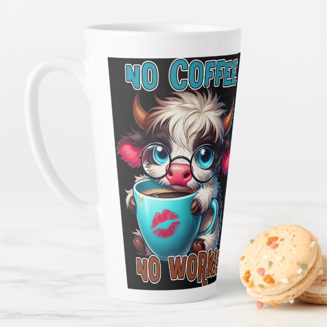 Taza De Café Latte Sin Café No Funciono  (In situ)