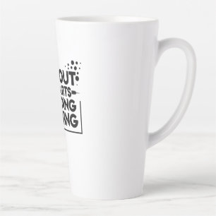 Taza De Café Latte Sin Mis Días No Estoy Haciendo Nada
