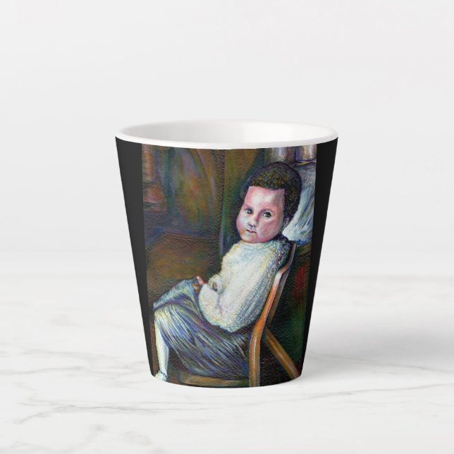 Taza De Café Latte Síntesis (Anverso)