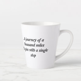 Taza De Café Latte Sips de ternura: Una copa para el tesoro