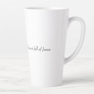 Taza De Café Latte sirviendo a mi familia