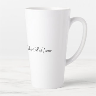 Taza De Café Latte sirviendo a mi familia