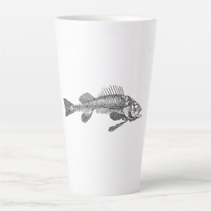 Taza De Café Latte Skeleton