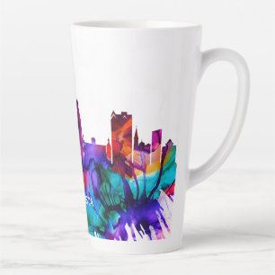 Taza De Café Latte Skyline Augusta