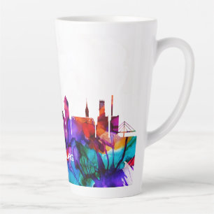 Taza De Café Latte Skyline de Duisburg