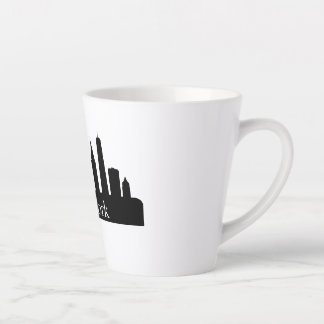 Taza De Café Latte Skyline New York