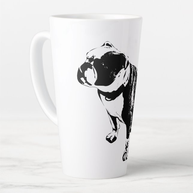 Taza De Café Latte Slow Is Natural (Ángulo izquierdo)