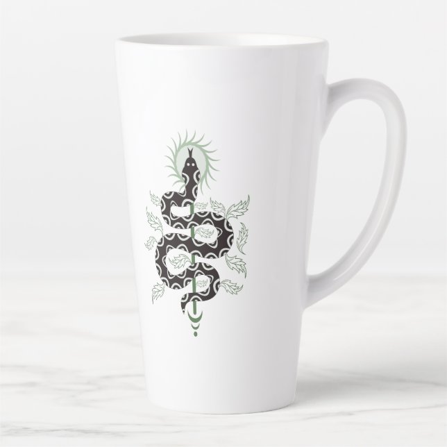 Taza De Café Latte Snake Oasis (Derecha)