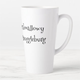Taza De Café Latte SnuggleNames: Personalizado Gift Latte Mug