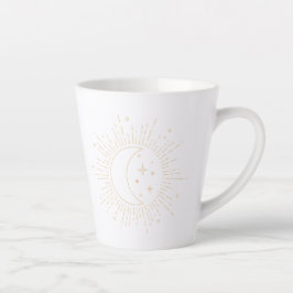 Taza De Café Latte Sol y Luna