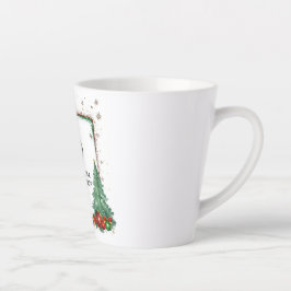 Taza De Café Latte Sólo Busca Un Árbol Con El Que Cuadrar
