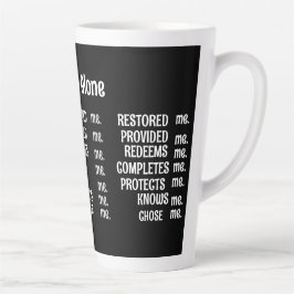 Taza De Café Latte SOLO DIOS MIS Mug Especializado
