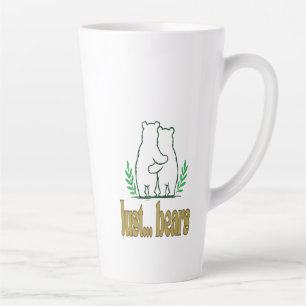 Taza De Café Latte solo osos
