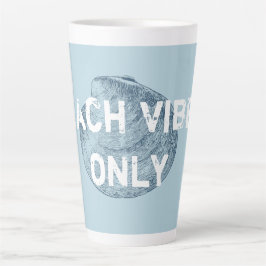 Taza De Café Latte Solo tipos de letra con problemas de las cámaras d
