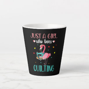 Taza De Café Latte Solo Un Chica Que Ama El Atrevimiento Y El Flaming