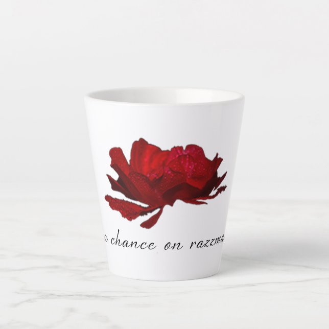 Taza De Café Latte Sólo un toque de jazz Razzmatazz mug (Anverso)