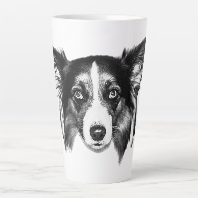 Taza De Café Latte Sonrisa matutina (Anverso)