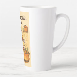 Taza De Café Latte Sopa de cocina de pollo - Funny Kitchen Hen Design