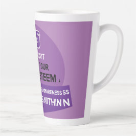 Taza De Café Latte Soporte para problemas de alimentación