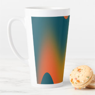 Taza De Café Latte Soundwave Latte Mug