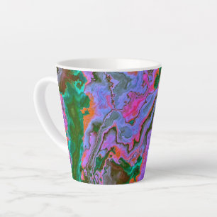 Taza De Café Latte Sour Marble Latte Mug