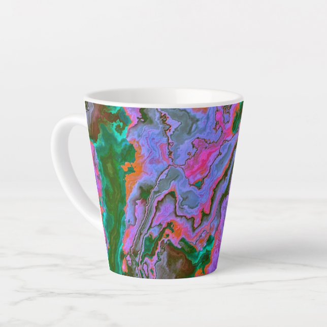 Taza De Café Latte Sour Marble Latte Mug (Ángulo izquierdo)