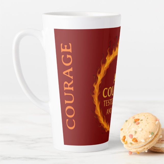 TAZA DE CAFÉ LATTE SOY CORAJE (In situ)