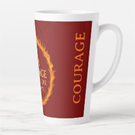 TAZA DE CAFÉ LATTE SOY CORAJE