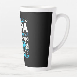 Taza De Café Latte Soy Demasiado Guay Para Llamarme Abuelo