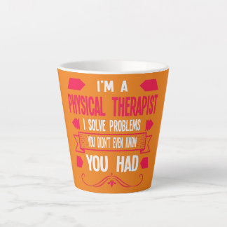 Taza De Café Latte Soy fisioterapeuta física