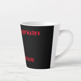Taza De Café Latte Soy la pesadilla de Latte Mug