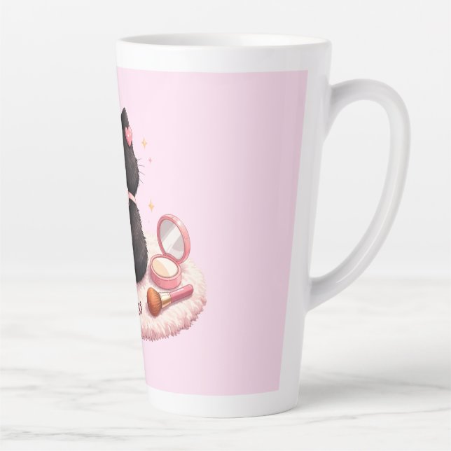 Taza De Café Latte Soy la Princesa (Derecha)