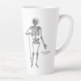 Taza De Café Latte ¡Soy Skeleton!