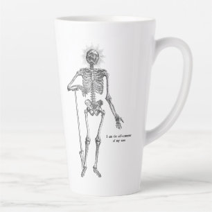 Taza De Café Latte ¡Soy Skeleton!