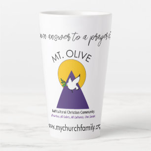 Taza De Café Latte ¡Soy una respuesta a una oración!