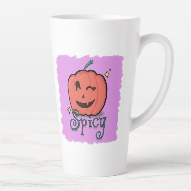 Taza De Café Latte Spicy Pumpkin Spice (Derecha)