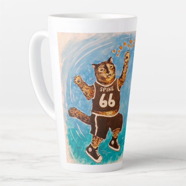 Taza De Café Latte Spike 66 Amor (Ángulo izquierdo)