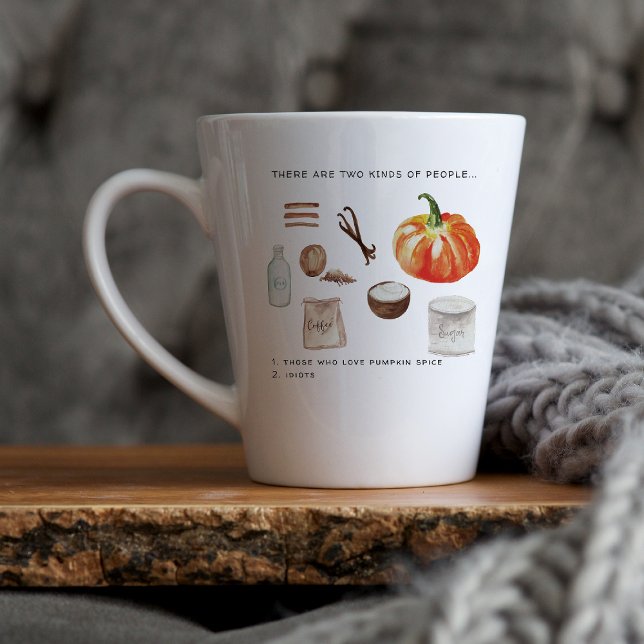 Taza De Café Latte Spina de calabaza Lover Latte Mug (Subido por el creador)