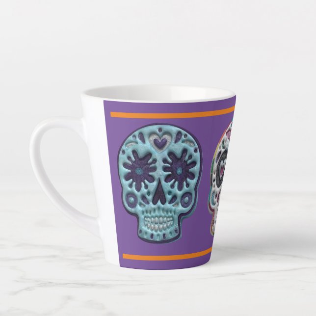 Taza De Café Latte Spooky Brew Mug (Izquierda)